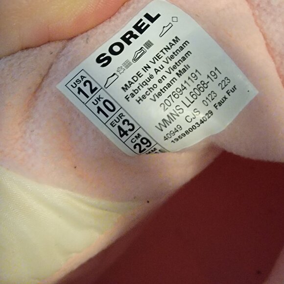 NEW Sorel Kinetic Impact Puffy Zip Boots Womens 12 Winter Chic Modern Cozy Retro - Picture 9 of 10